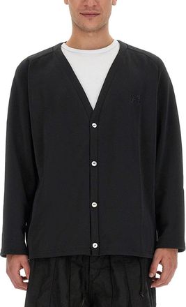 Needles Cardigan With Logo-Uomo