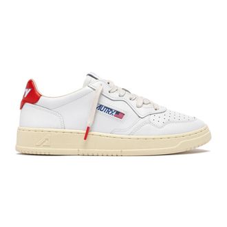 Autry Medalist Low Sneakers - Heren - Sneakers - Oranje - 46 EU - Katoen - Schoenen