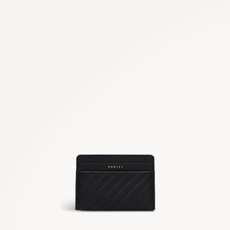 Radley London Dukes Place - Quilt Small Card Holder Black - 113167