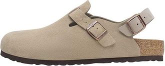 Birkenstock Tokio Taupe Suede Sandals Taupe 1028287