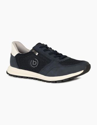 Bugatti Mens Runners Mens Trainers - Navy Knit - Size: 10