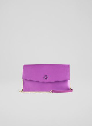 L.k. Bennett Womens Mason Clutch, Magenta - Pink - One Size