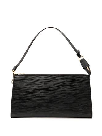 Louis Vuitton Borsa a spalla Pochette Accessoires in pelle Épi 2004 - Nero