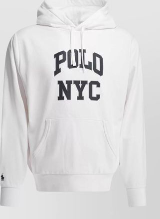 Polo Ralph Lauren hooded sweatshirt logo detail kangaroo pocket