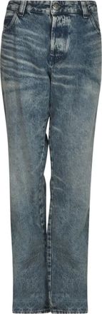 Diesel Pantaloni con lavorazione in rilievo - Blu