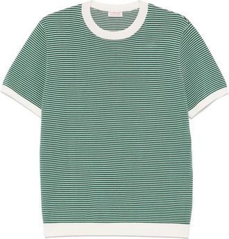 Fursac ribbed-knit T-shirt - Green