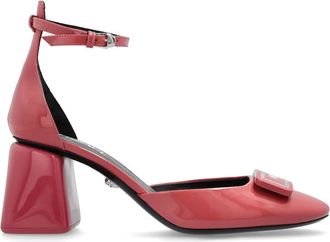 Versace Pumps in pelle 70mm - Rosa