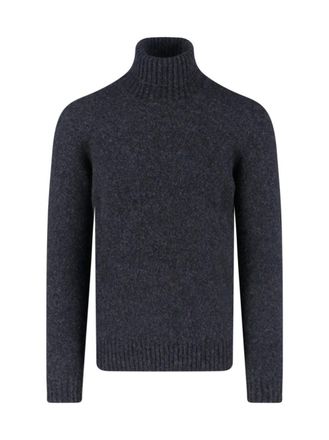 Drumohr Turtleneck Sweater - Dark Grey