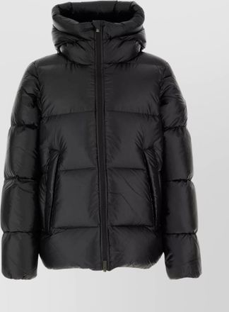 Pyrenex hooded quilted down jacket