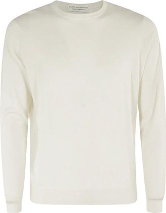 FILIPPO DE LAURENTIIS Cotton Cashmere Collar Jumper