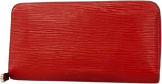 Louis Vuitton Pre-owned Wallets, female, Red, Size: ONE SIZE Pre-owned Fabric Wallet