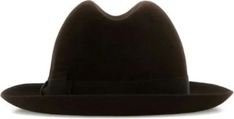 Borsalino Hombre, Accesorios, Marrón, Talla: 59 CM