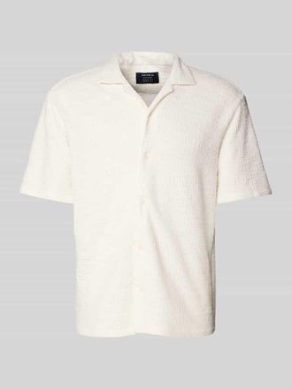 Mc Neal Regular Fit Freizeithemd mit Umlegekragen in Sand, Größe XXL