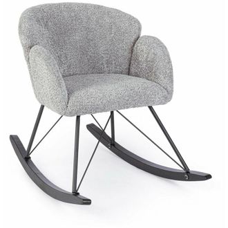 BIZZOTTO Bizzotto - Poltrona Dondolo stile scandinavo - lance - Colore: Grigio