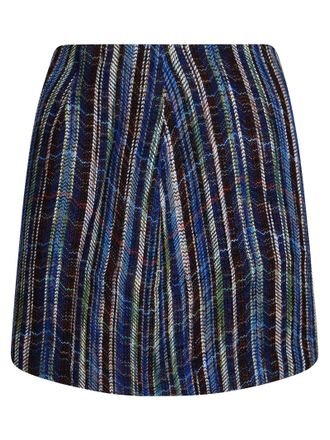 Missoni Caperdoni Chevron Textured Knit Mini Skirt