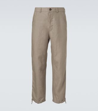 Brunello Cucinelli Linen straight pants