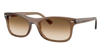 Ray-Ban RB2226F Asian Fit 664051 Mens Sunglasses Brown Size 57