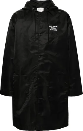 Dr&ocirc;le de Monsieur Press-stud Hooded Parka