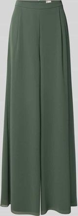 Vera Mont Wide Fit Hose mit Bundfalten in Gruen, Gr&ouml;&szlig;e 34