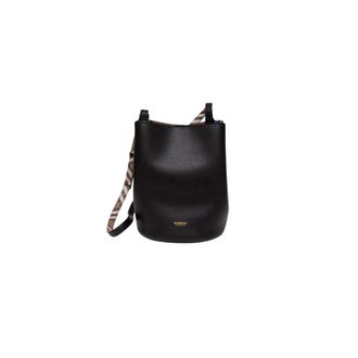 Burberry Bolso Cubo de Piel - Bags - Mujer - Negro - ONE SIZE