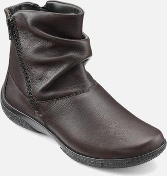 Hotter Womens Whisper Womens Ankle Boots - Brown - Size: 5.5