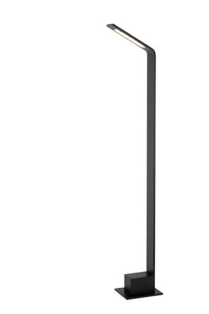 Lucide L&aacute;mpara baliza de aluminio con 1 led integrado, negro