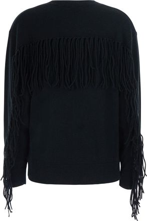 P.A.R.O.S.H. Womens Sweater Cashmere Black Tops Top