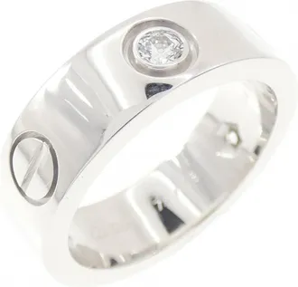 Cartier White Gold (18K) Band Ring (Pre-Owned)