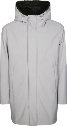 Herno Keystone Minimalist Plush-Lined Hooded Parka