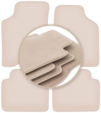 OEM Alfombrillas Beige Premium Para Kia Sephia I Sed&aacute;n 1994-1997