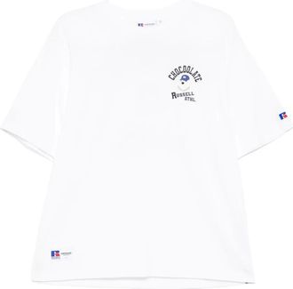 Chocoolate logo-printed t-shirt - men - Cotton - M - White