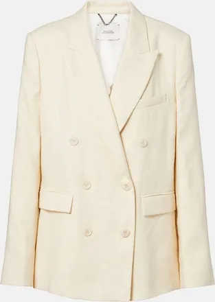 Dorothee Schumacher Casual Sophistication linen and cotton blazer