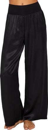 Pj Harlow Womens Lola Satin Lounge Pants