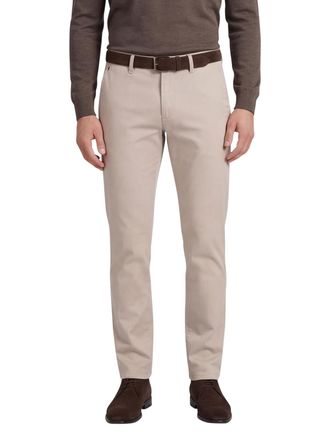 Gardeur Pantalon Gardeur beige normale fit flatfront model