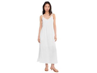 Splendid Stella Linen Mini Dress Womens Dress White : SM (Womens 2-4)