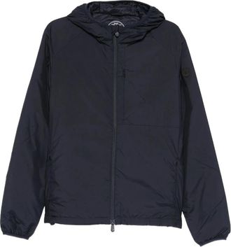Save The Duck Wilbur Hooded Jacket - Heren - Zomerjassen - Blauw - 2XL - Leer - Jassen