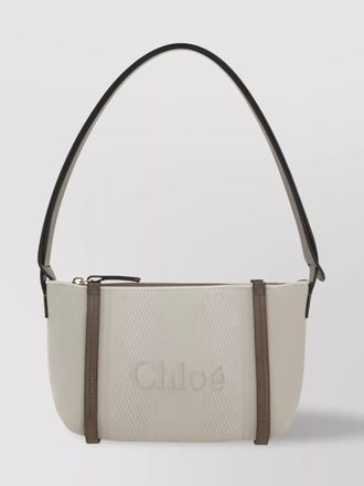 Chlo&eacute; chlo&eacute; carry cotton shoulder bag