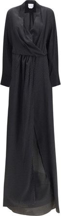 SA SU PHI Silk Long Womens Dress