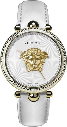 Versace Palazzo Empire - Dames - Horloges - Wit - ONE Size - Leer - Accessoires