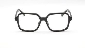Maison Margiela 54mm Square Optical Glasses in Black at Nordstrom
