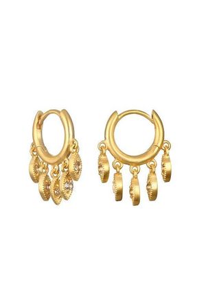 Satya Jewelry Scatter Light Huggie Earrings in Gold at Nordstrom
