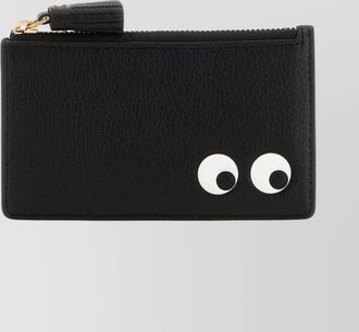 Anya Hindmarch embellished eyes leather cardholder