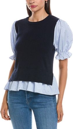 Nanette Lepore Twoffer Top