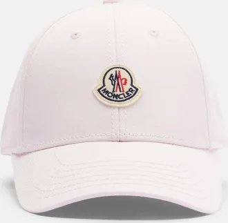 Moncler Logo cotton gabardine baseball cap