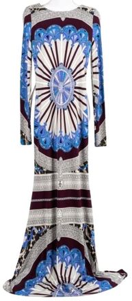 Emilio Pucci Multicoloured Maxi Dress Size S
