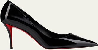 Christian Louboutin 80mm Miss Z Patent Pumps
