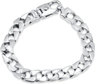 Pompeii3 Mens Link 14k Gold (50gram) or Platinum (80gram) 10mm Bracelet 8.5