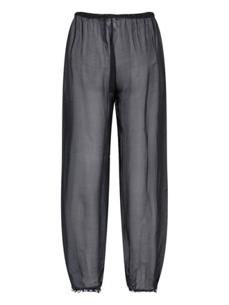 Paloma Wool Womens Trousers Black Silk