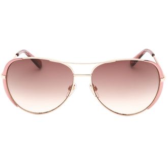 Marc Jacobs Womens Brown Lens Pink Detail Gold Sunglasses - One Size