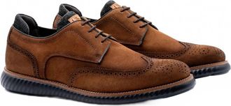 Martin Dingman Mens Countryaire Wingtip Shoes In French Toast